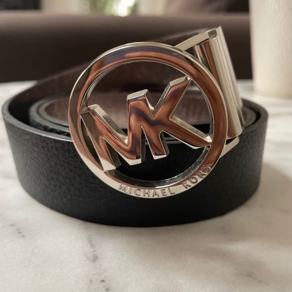Michael Kors Reversible MK Belt